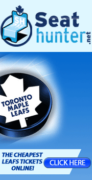 Maple Leafs Tickets - Free Gift Maple Leafs Tickets - Free Gift